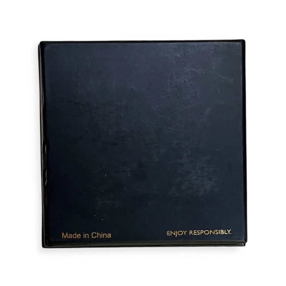 RARE NIB El Tesoro Promotional Marble and Brass Tequila Coasters, Set of 4